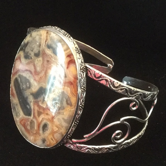 ⭐️Jaw Dropping ⭐️Crazy Lace Agate Bracelet - Picture 2 of 8